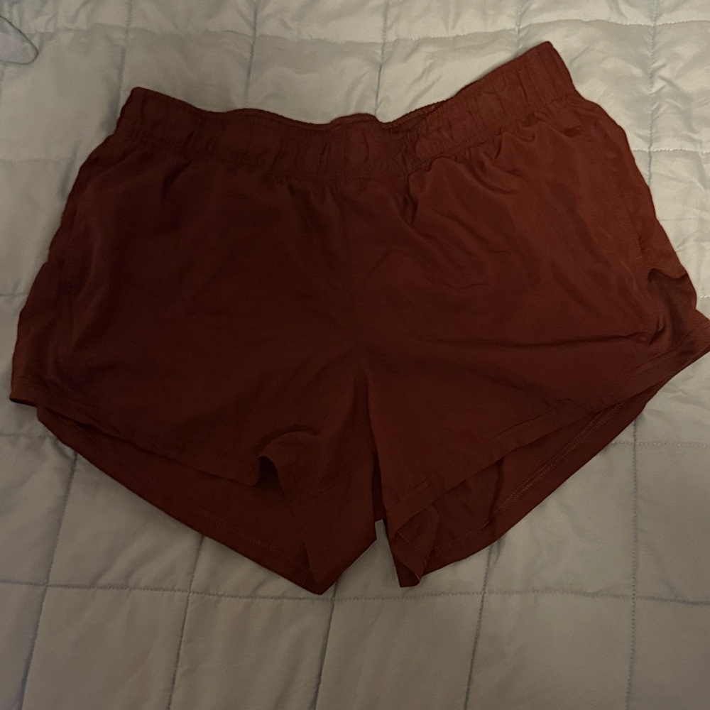 Athletic Works Women's Brick Red Athletic Shorts